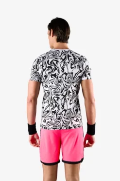 T-shirt Pour Homme Hydrogen Chrome Tech Tee White -Magasin De Sport De Tennis t shirt pour homme hydrogen chrome tech tee white 1352440 650x650 g4