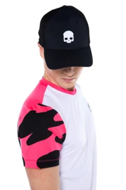 T-shirt Pour Homme Hydrogen Tech Camo Tee White/Fuchsia Fluo -Magasin De Sport De Tennis t shirt pour homme hydrogen tech camo tee white fuchsia fluo 115047 650x650 g2