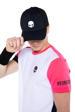 T-shirt Pour Homme Hydrogen Tech Camo Tee White/Fuchsia Fluo -Magasin De Sport De Tennis t shirt pour homme hydrogen tech camo tee white fuchsia fluo 115047 650x650 g4