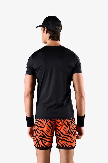 T-shirt Pour Homme Hydrogen Tiger Tech Tee Black/Orange Tiger 4 T-shirt Pour Homme Hydrogen Tiger Tech Tee Black/Orange Tiger – Image 2