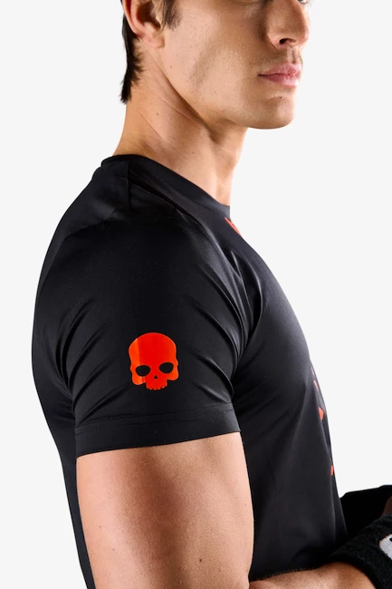 T-shirt Pour Homme Hydrogen Tiger Tech Tee Black/Orange Tiger 8 T-shirt Pour Homme Hydrogen Tiger Tech Tee Black/Orange Tiger – Image 6