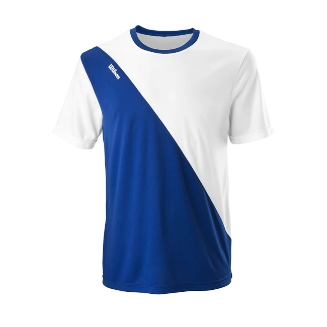 T-shirt Pour Homme Wilson Team II Crew Royal 3 T-shirt Pour Homme Wilson Team II Crew Royal