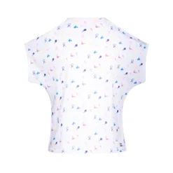 T-shirt Pour Jeune Fille BIDI BADU Fayola Tech Tee Dark White, Mixed -Magasin De Sport De Tennis t shirt pour jeune fille bidi badu fayola tech tee dark white mixed 150517 650x650 g0