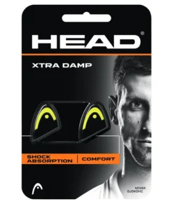 Vibrastop Head Xtra Damp Black/Yellow (2 Pcs)