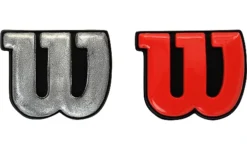 Vibrastop Wilson Pro Feel 2 Pcs Red/Silver -Magasin De Sport De Tennis vibrastop wilson pro feel 2 pcs red silver 19360 650x650 g1